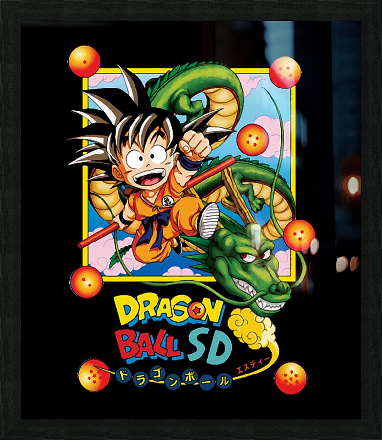 Dragon ball 30 Picture Frame print