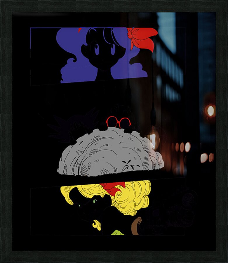 Dragon ball 33 Picture Frame print
