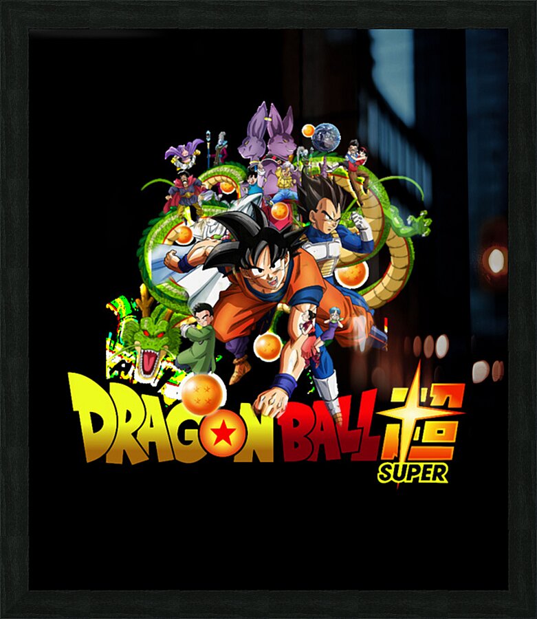 Dragon ball 40 Picture Frame print