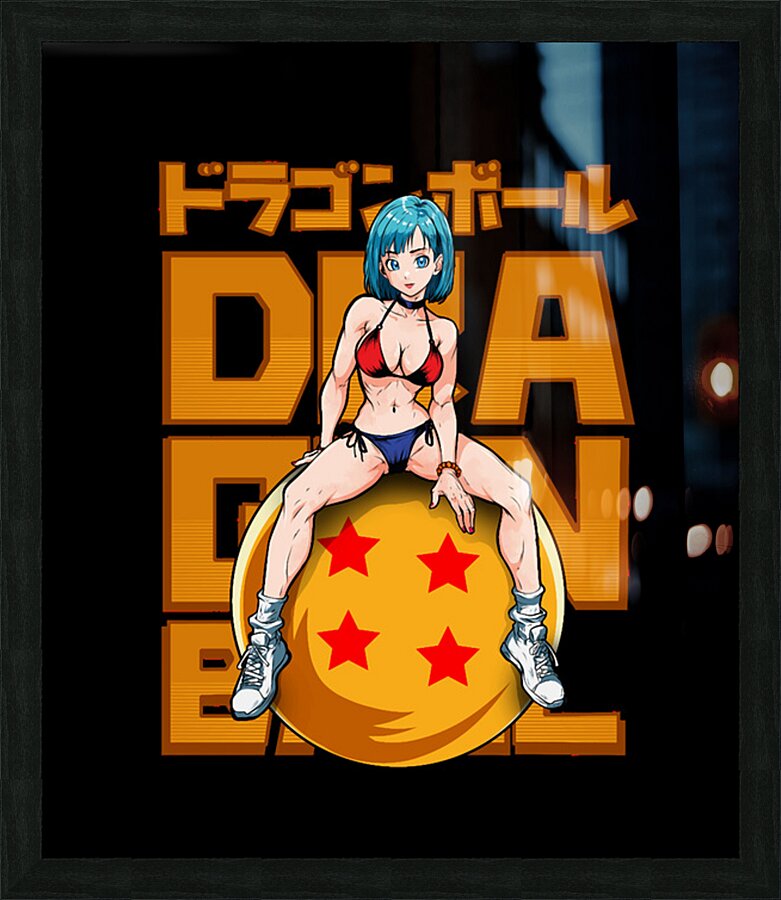 Dragon ball 42 Picture Frame print