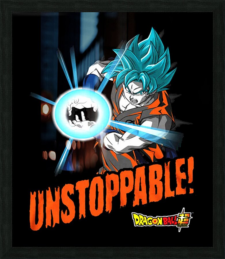 Dragon ball 43 Picture Frame print