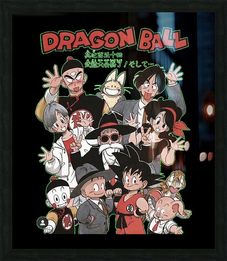 Dragon ball 45 Picture Frame print