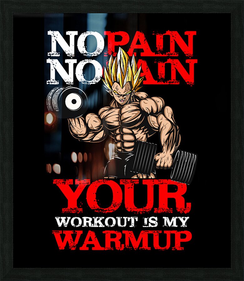 Dragon ball 46 Picture Frame print