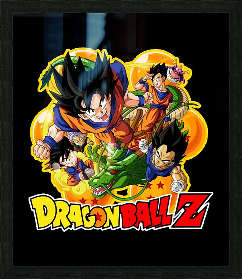 Dragon ball 48 Picture Frame print