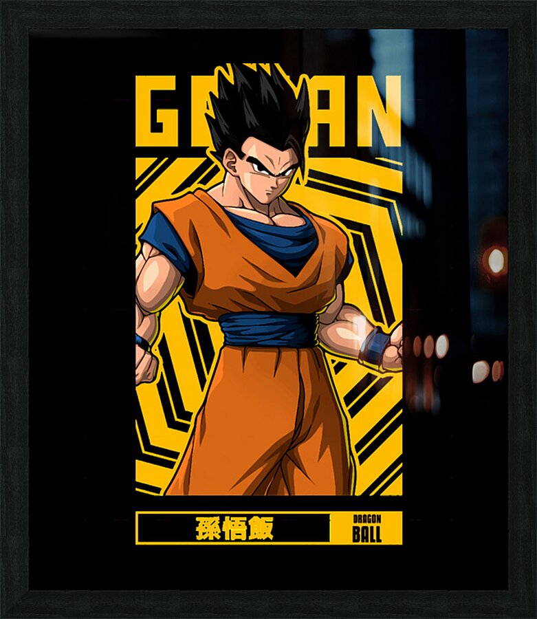 Dragon ball 57 Picture Frame print