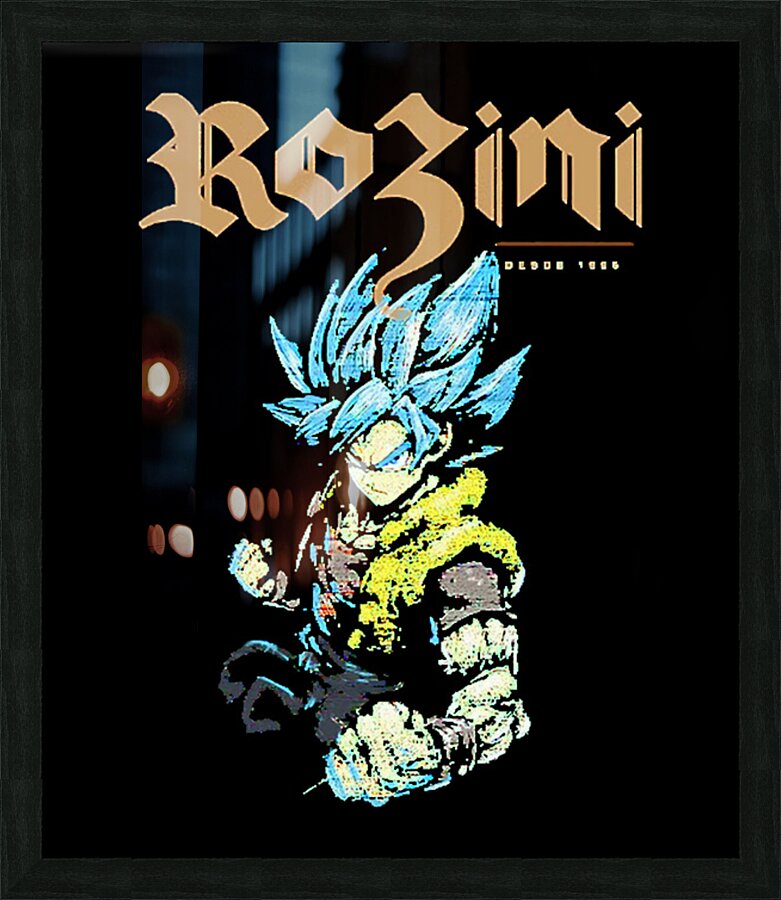 Dragon ball 3 Picture Frame print