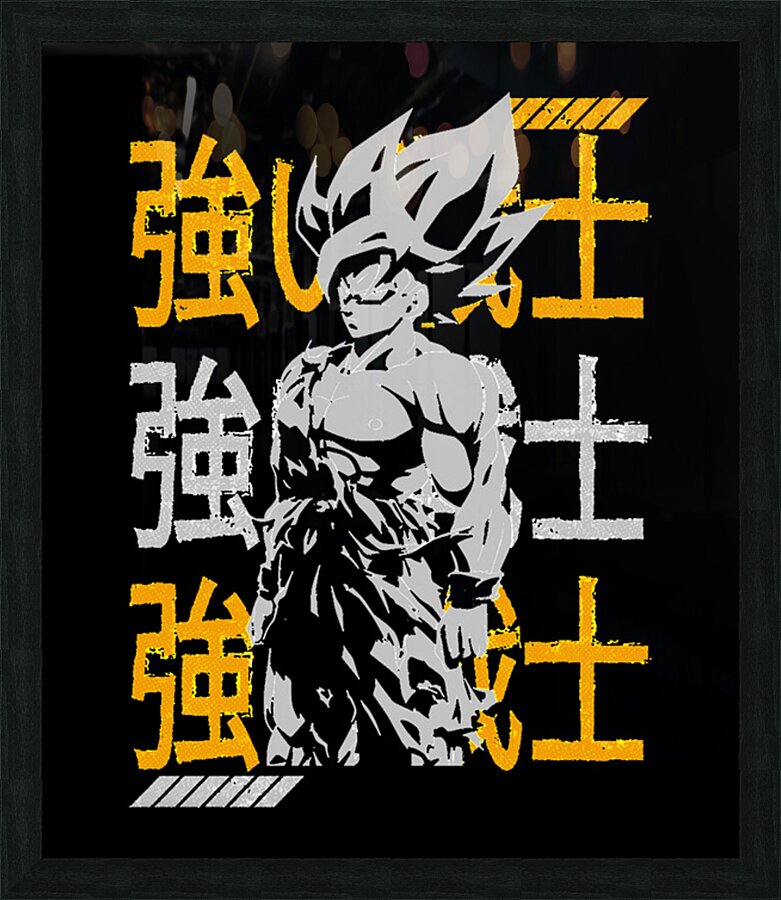 Dragon ball 4 Picture Frame print