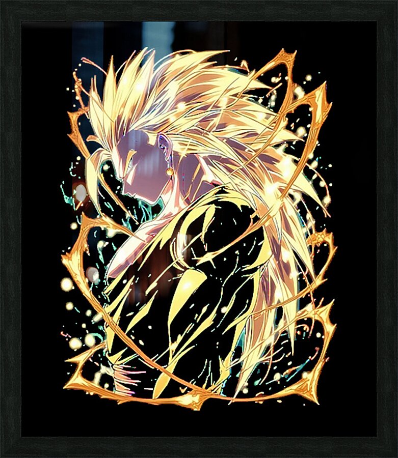 Dragon ball 22 Picture Frame print