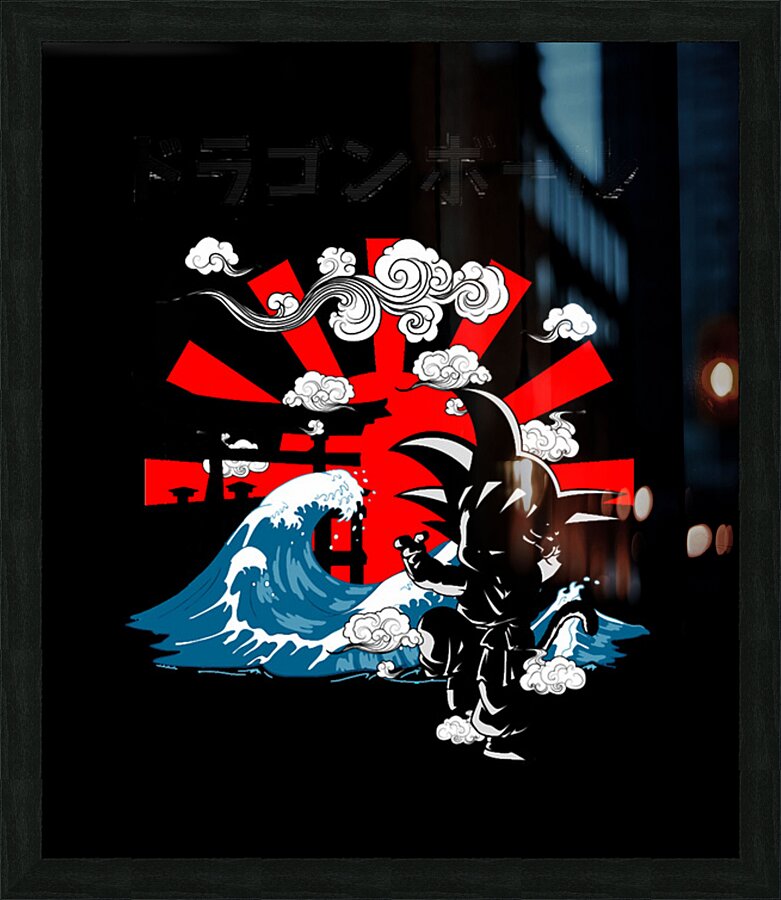 Dragon ball 27 Picture Frame print