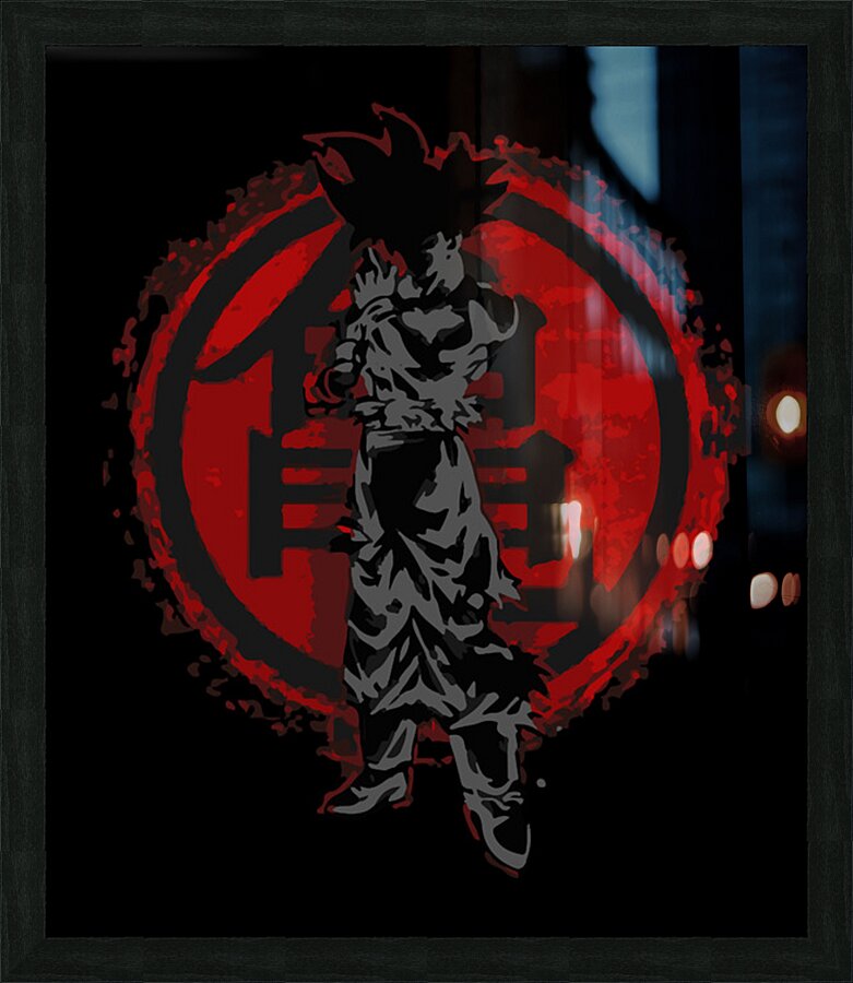 Dragon ball 28 Picture Frame print