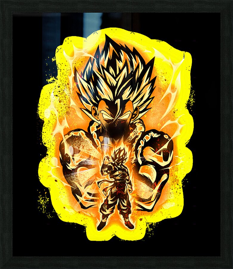 Dragon ball 37 Picture Frame print