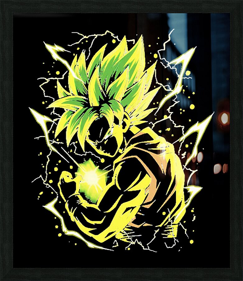 Dragon ball 38 Picture Frame print