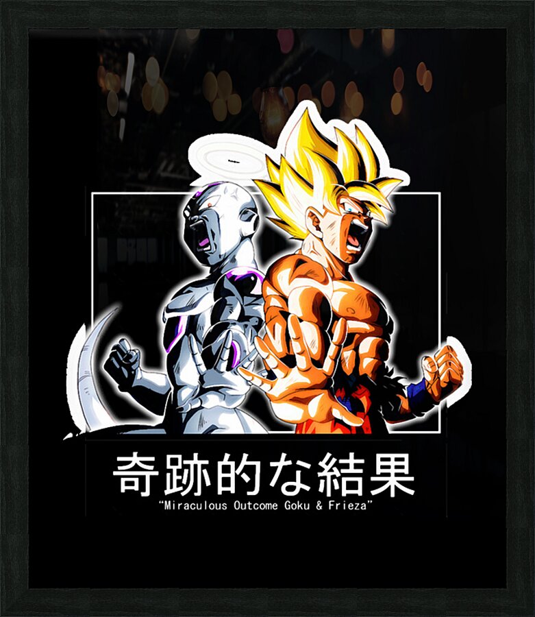 Dragon ball 45 Picture Frame print