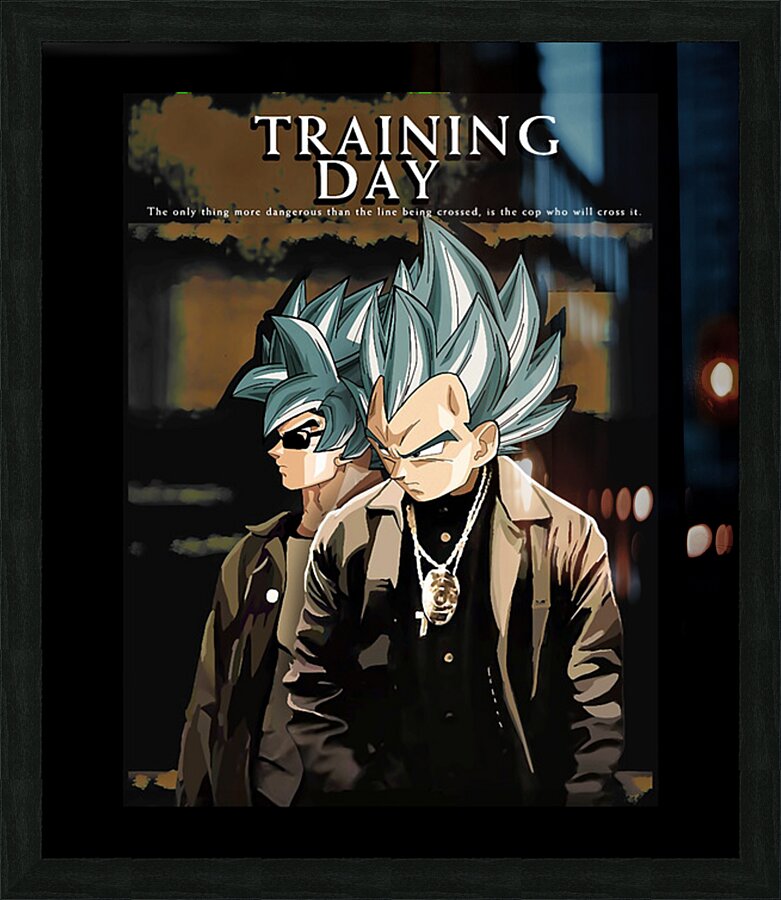 Dragon ball 4 Picture Frame print