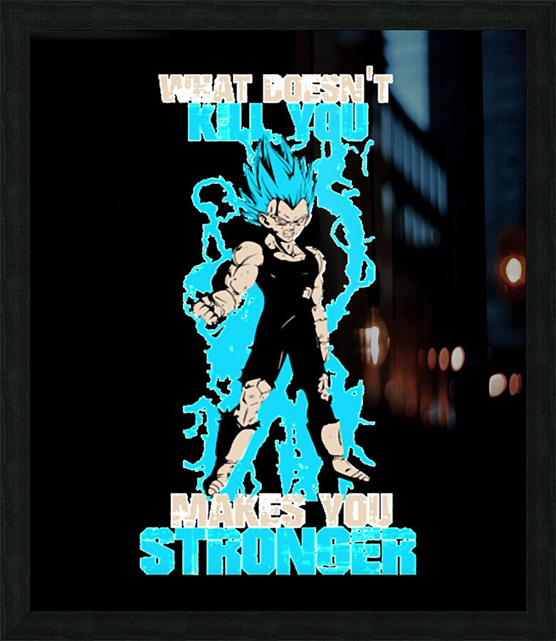Dragon ball 9 Picture Frame print