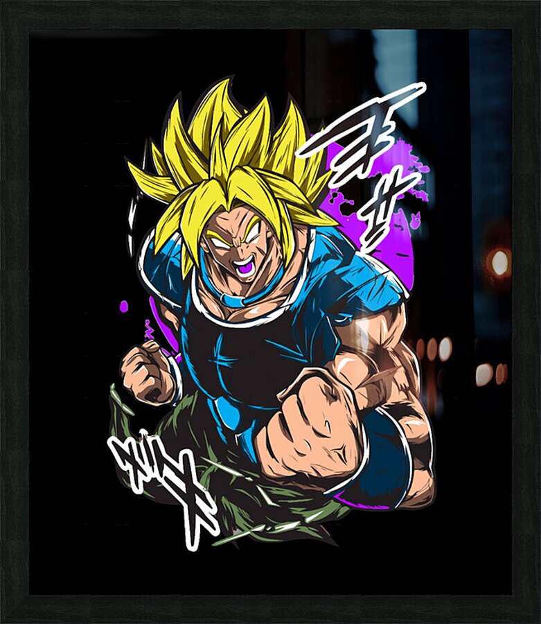 Dragon ball 15 Picture Frame print