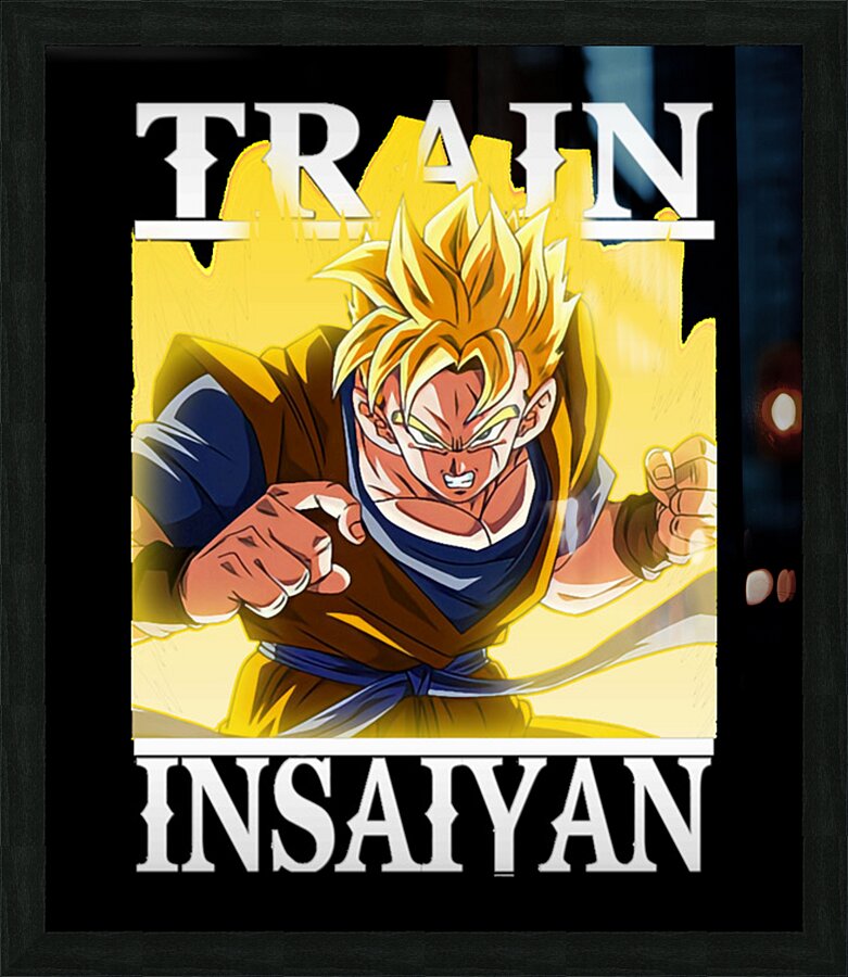 Dragon ball 19 Picture Frame print