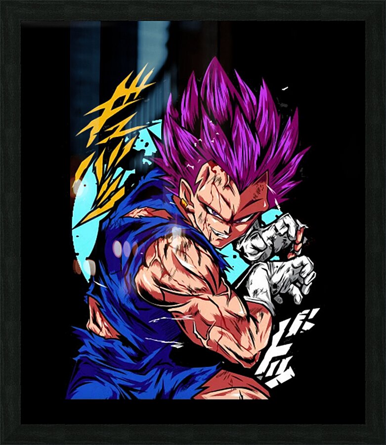 Dragon ball 21 Picture Frame print