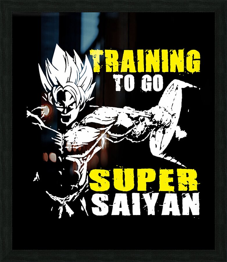 Dragon ball 24 Picture Frame print