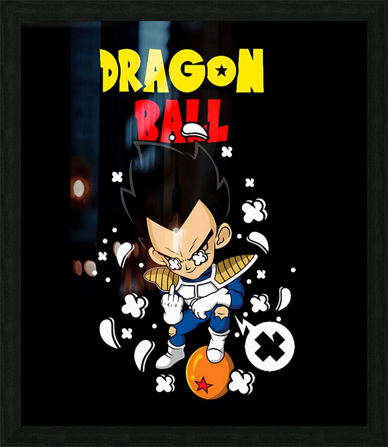 Dragon ball 34 Picture Frame print