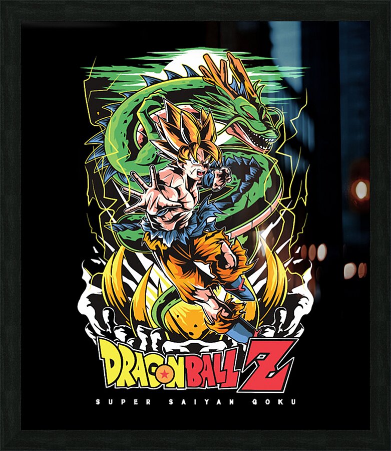 Dragon ball 37 Picture Frame print