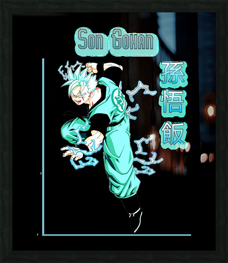 Dragon ball 44 Picture Frame print