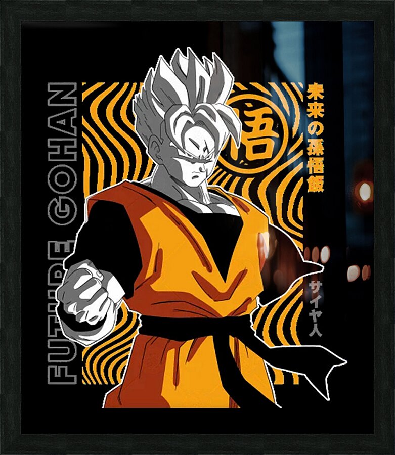 Dragon ball 48 Picture Frame print