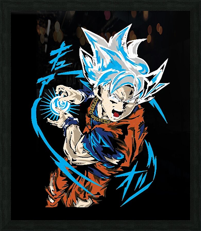 Dragon ball 62 Picture Frame print