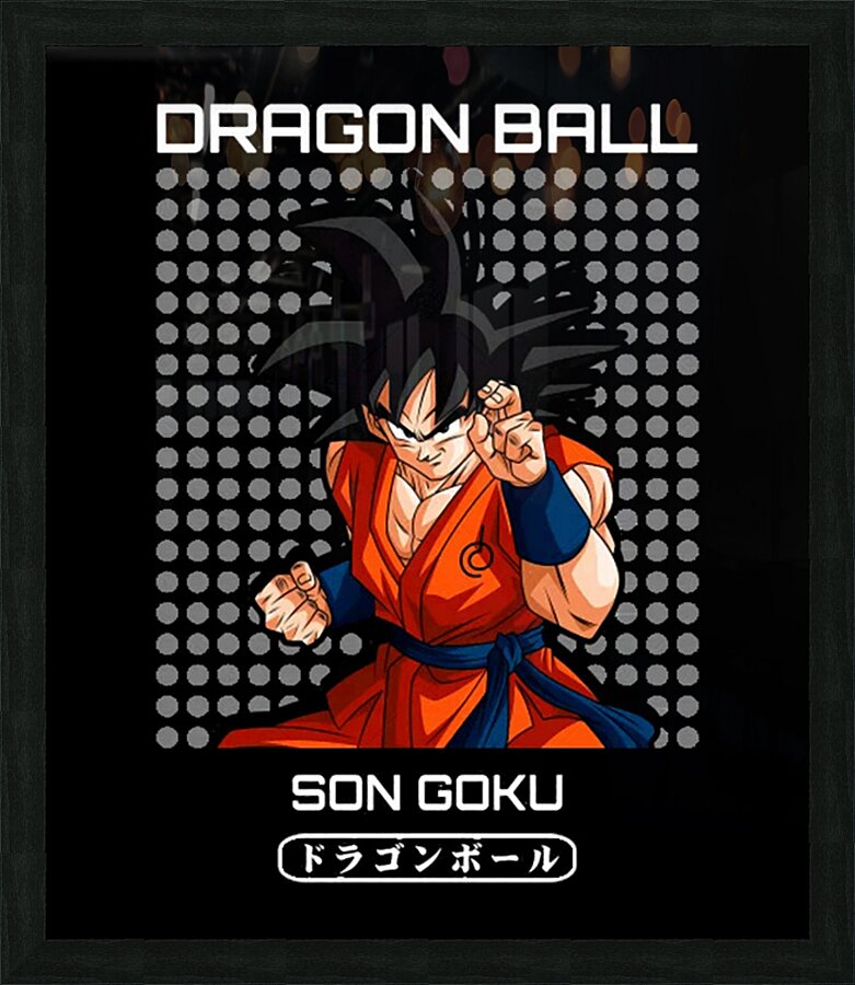 Dragon ball 71 Picture Frame print