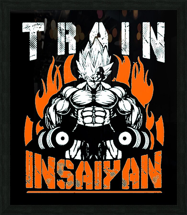 Dragon ball 74 Picture Frame print