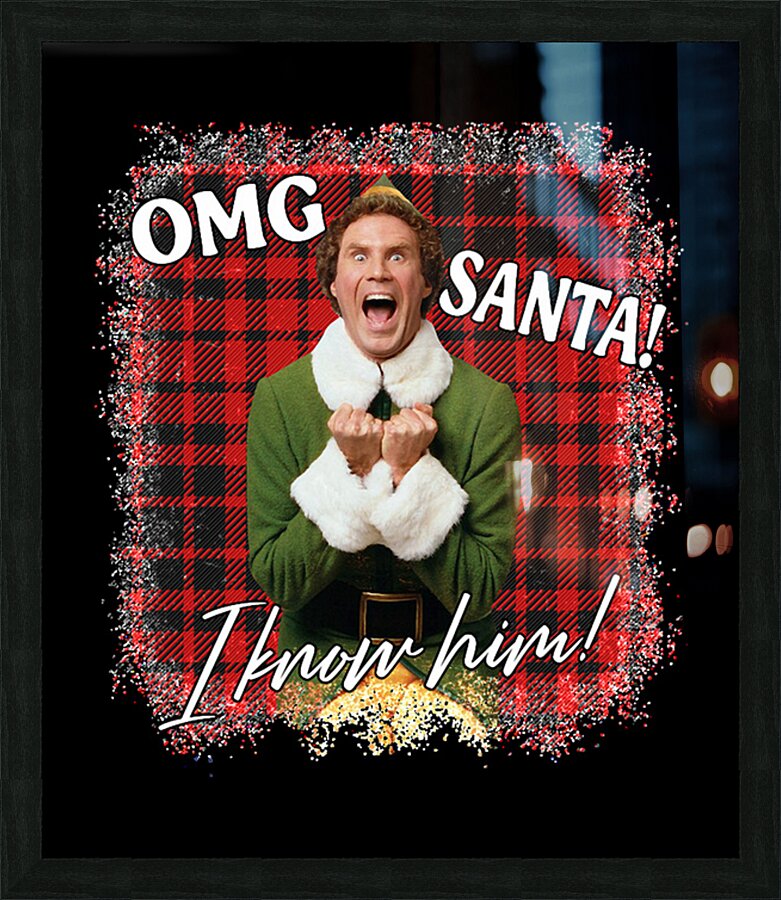 Elf 14 Picture Frame print