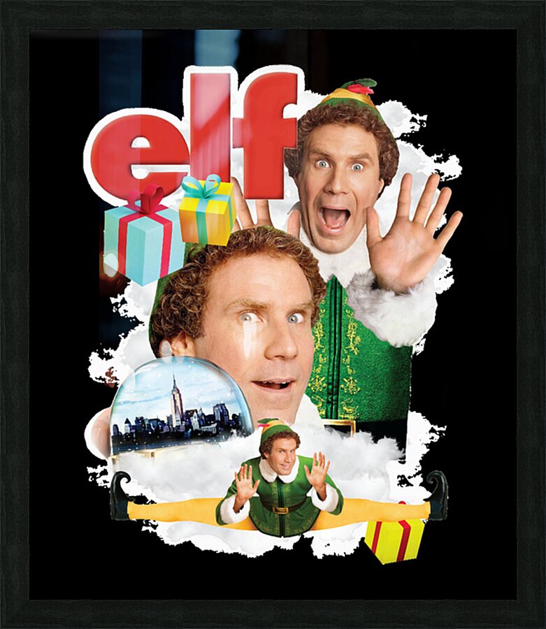 Elf 23 Picture Frame print