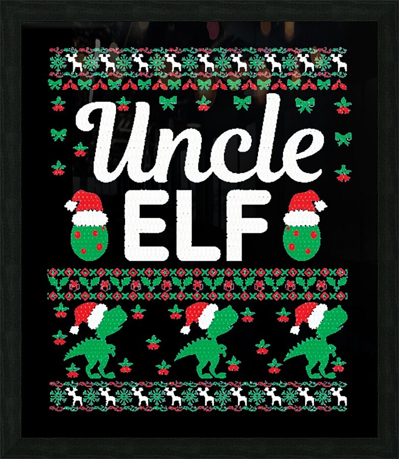 Elf 24 Picture Frame print