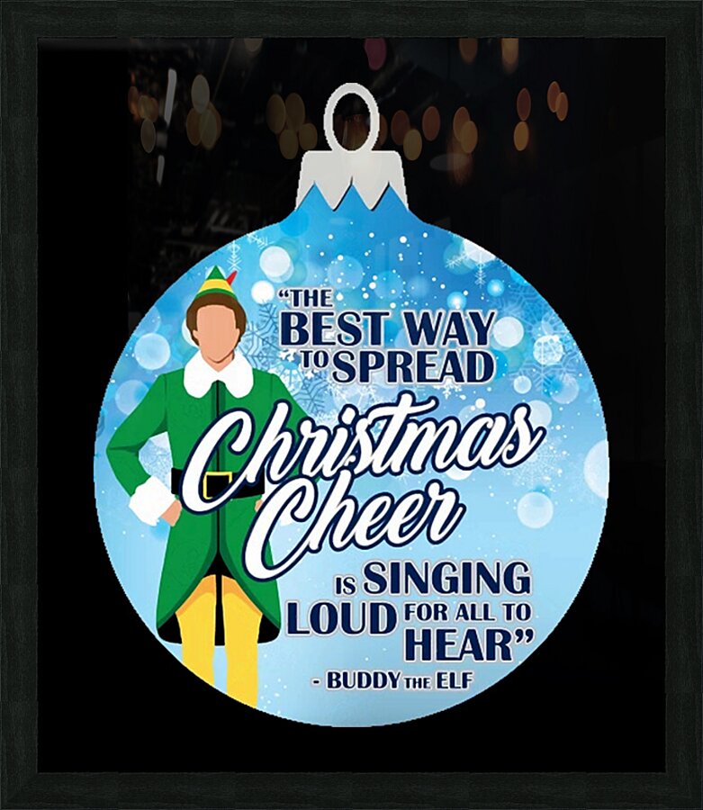 Elf 26 Picture Frame print