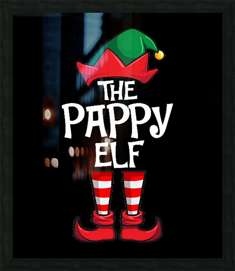 Elf 28 Picture Frame print