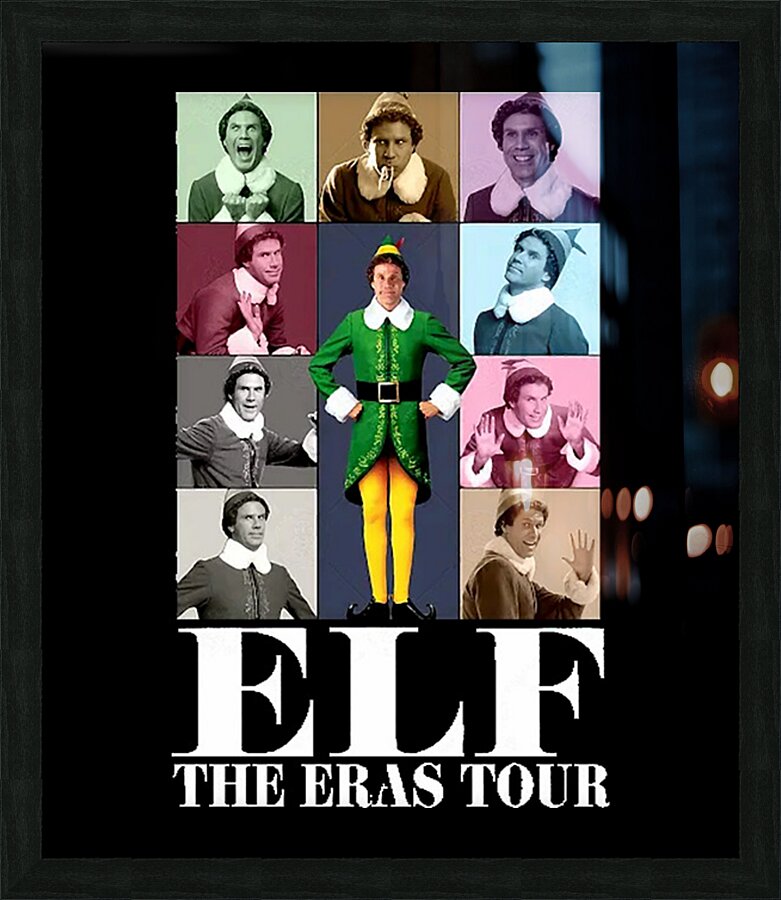 Elf 37 Picture Frame print