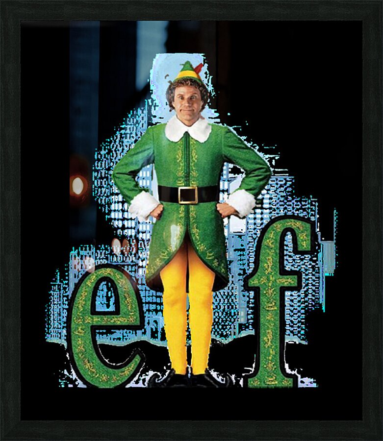 Elf 39 Picture Frame print