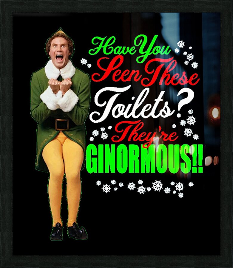 Elf 44 Picture Frame print