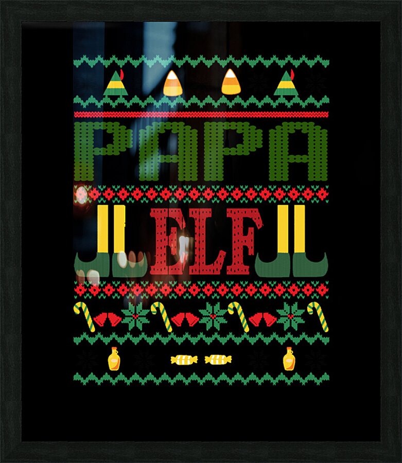 Elf 56 Picture Frame print