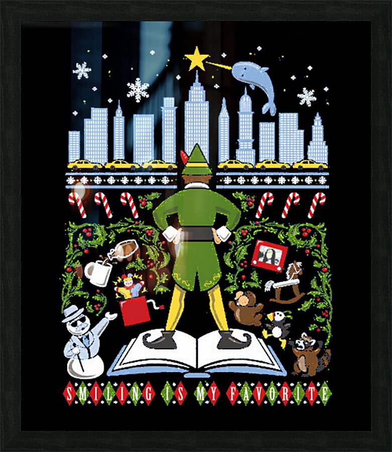 Elf 19 Picture Frame print