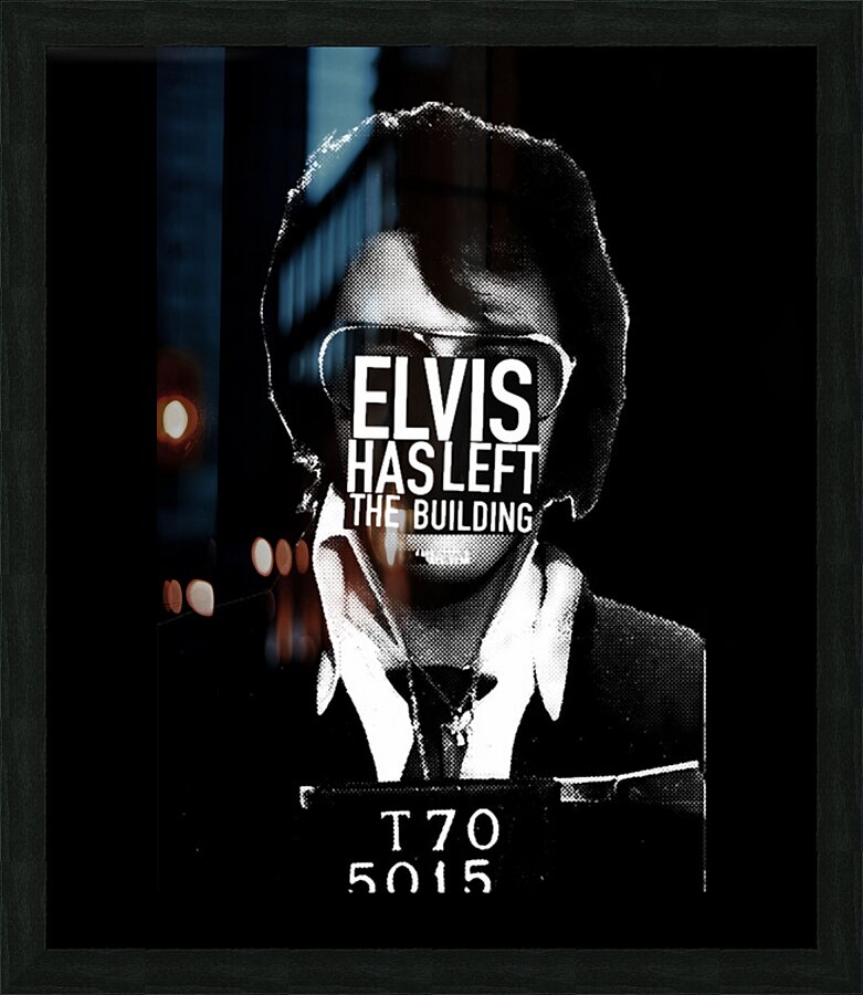 Elvis Presley 14 Picture Frame print