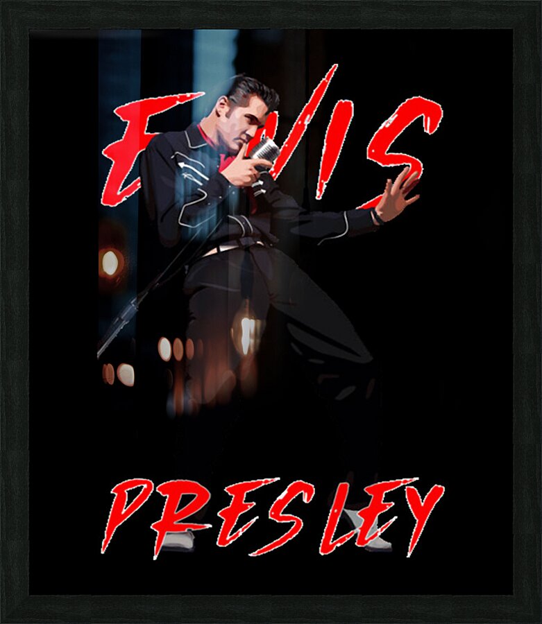 Elvis Presley 39 Picture Frame print