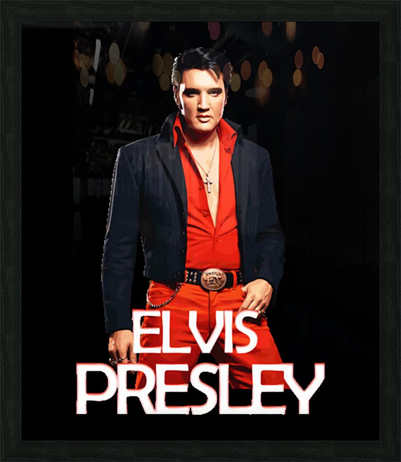 Elvis Presley 40 Picture Frame print
