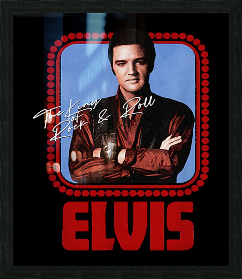 Elvis Presley 14 Picture Frame print