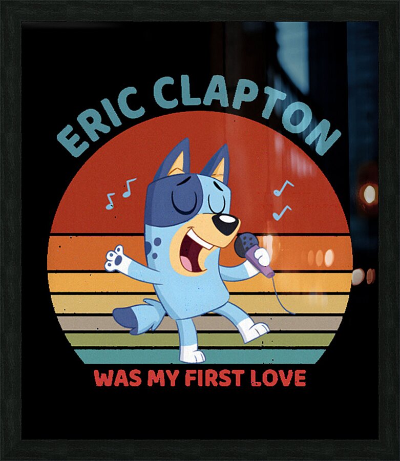 Eric Clapton 1 Picture Frame print