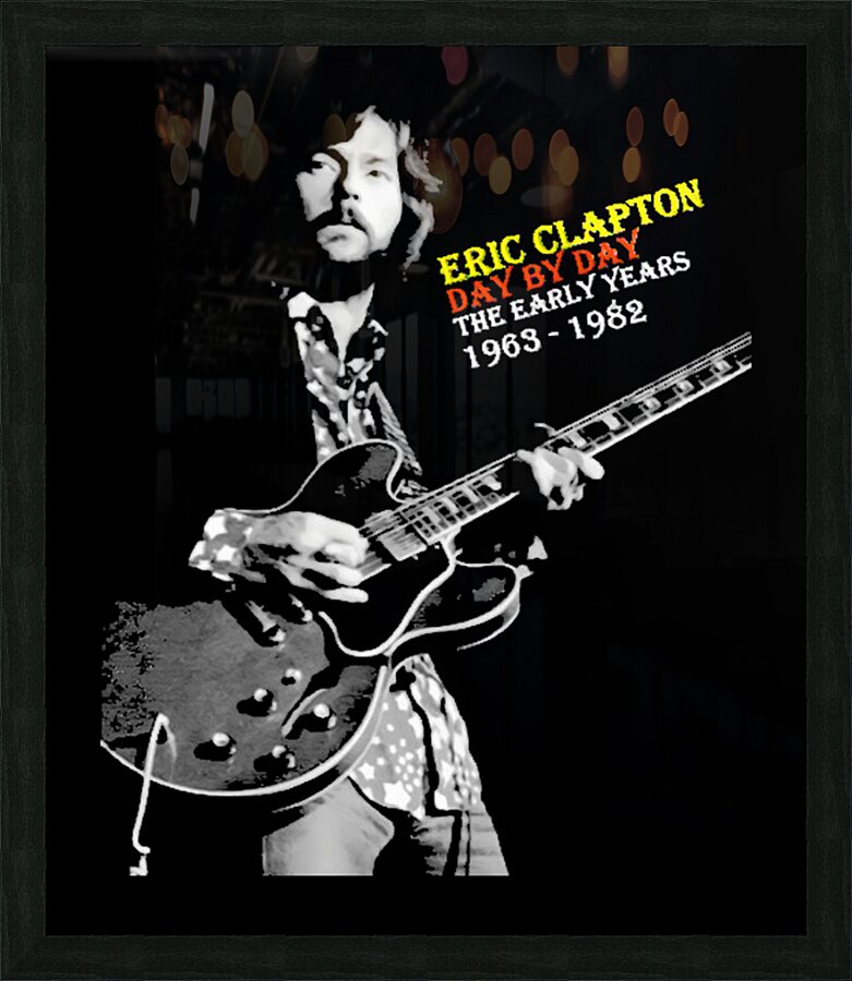 Eric Clapton 3 Picture Frame print