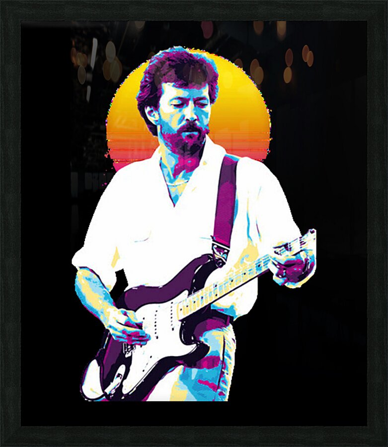 Eric Clapton 31 Picture Frame print