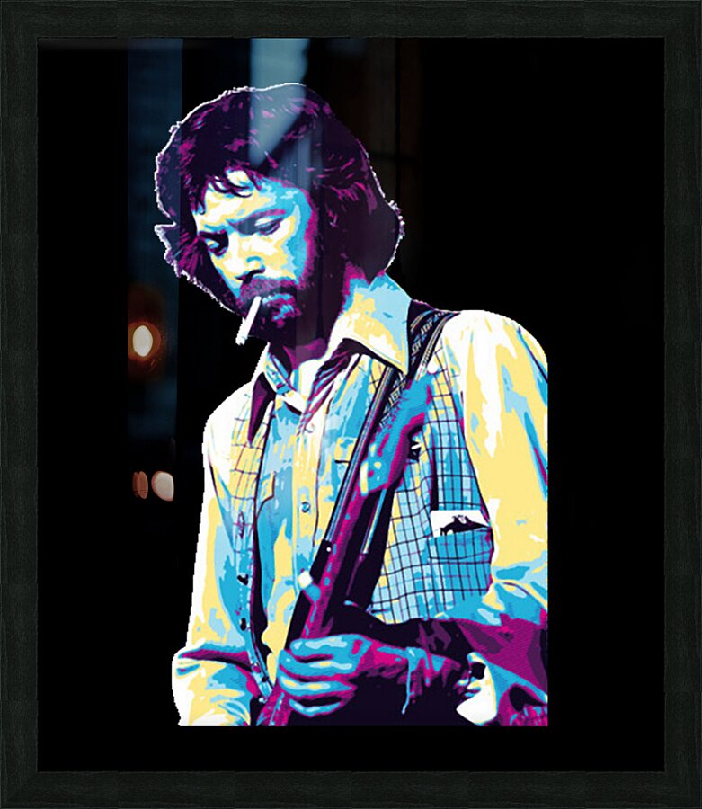 Eric Clapton 38 Picture Frame print