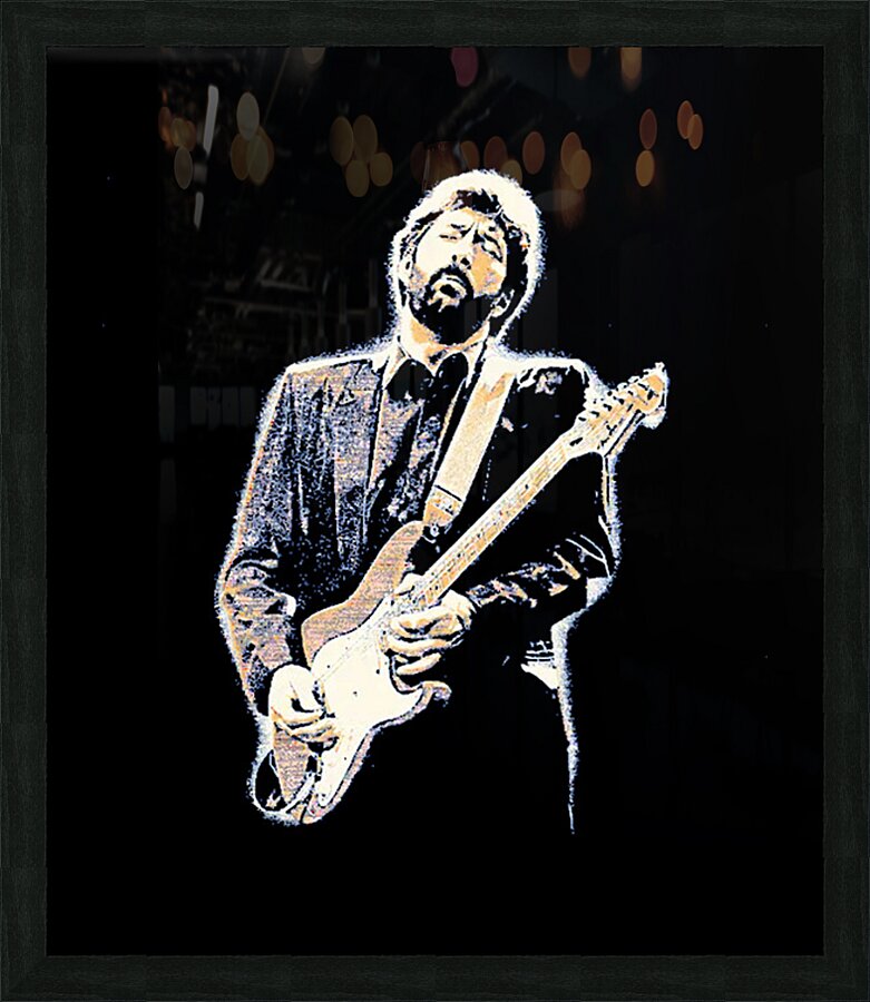 Eric Clapton 44 Picture Frame print