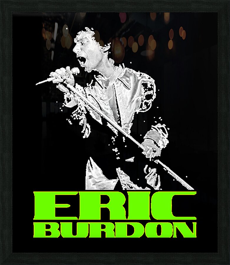 Eric Clapton 45 Picture Frame print